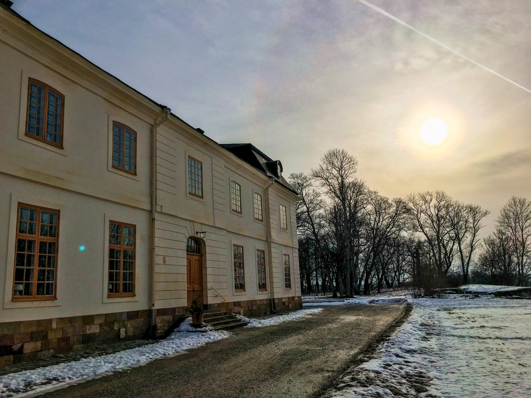 Svartsjö slott, Ekerö - februari 2021 vintersol