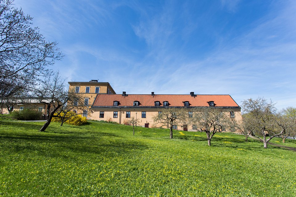 Ulvsunda slott Bromma - maj 2018 som en tavla