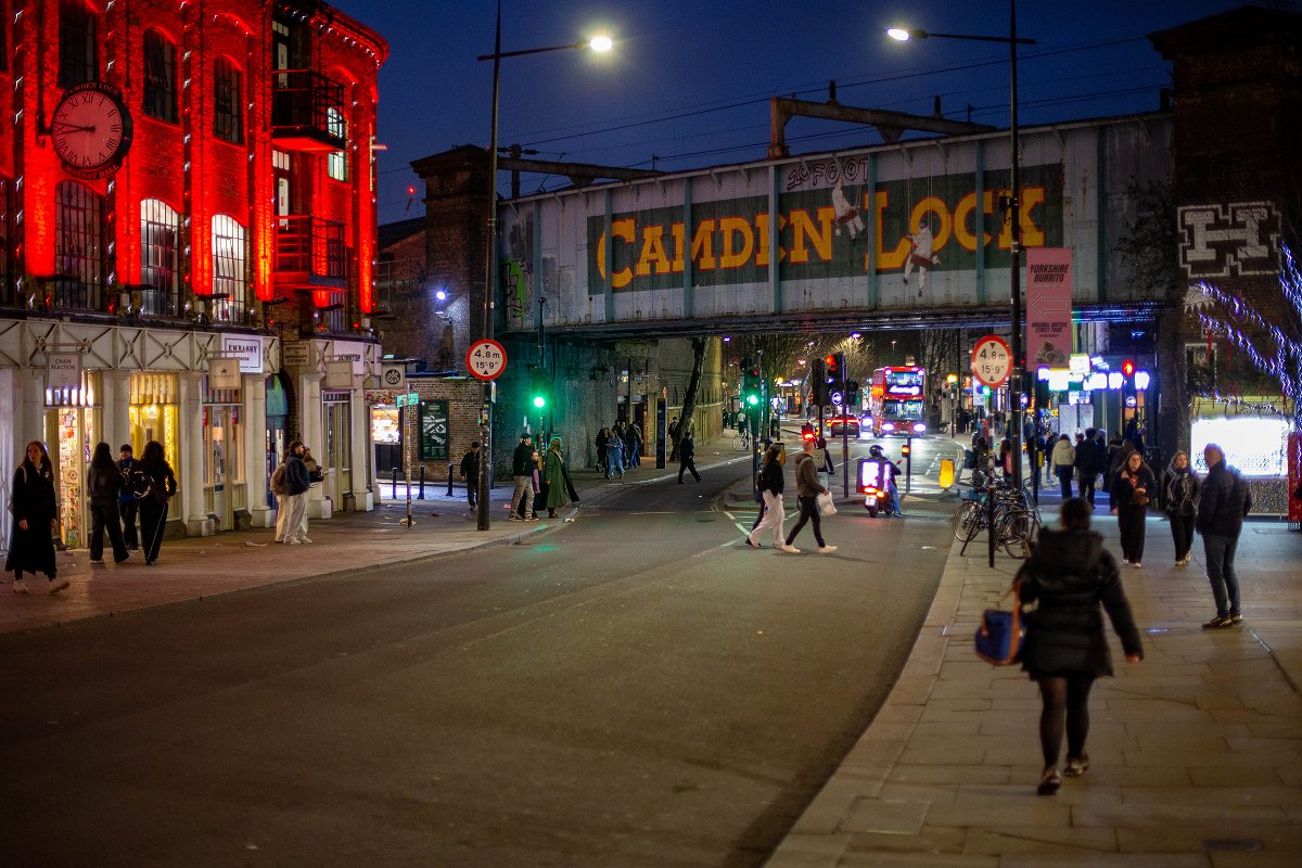 Camden Town, London - februari 2026