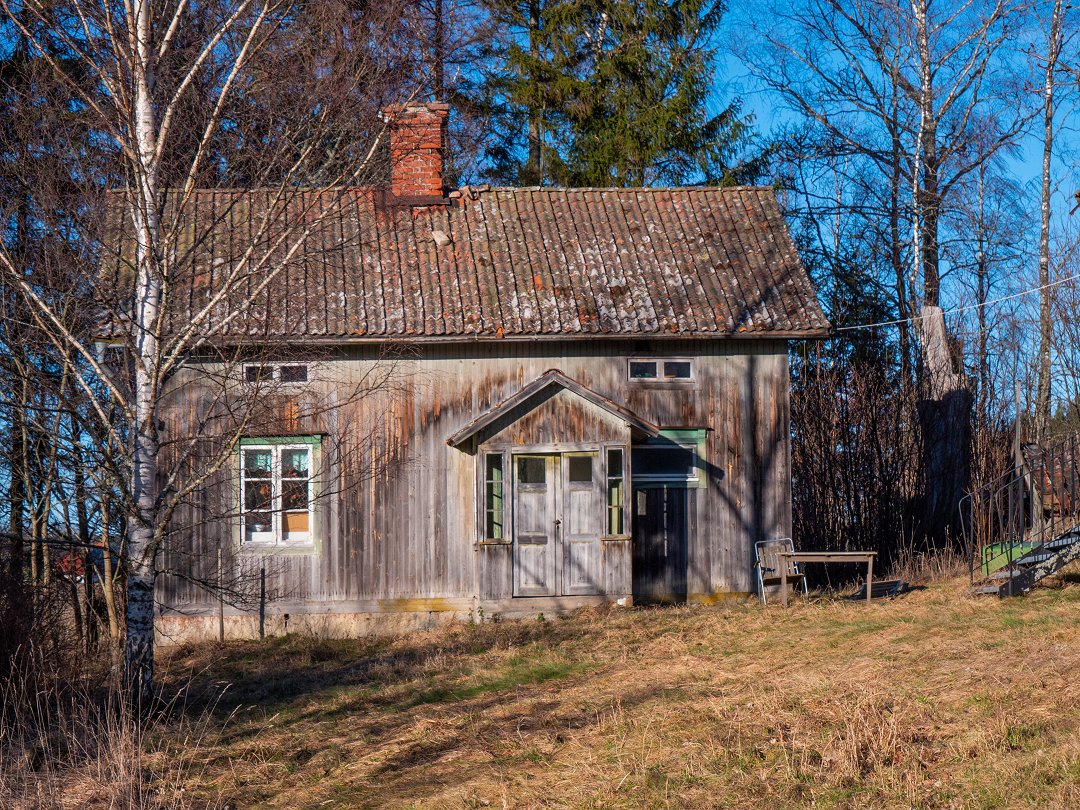 Bostadshus Vappeby - februari 2020 rosa hus