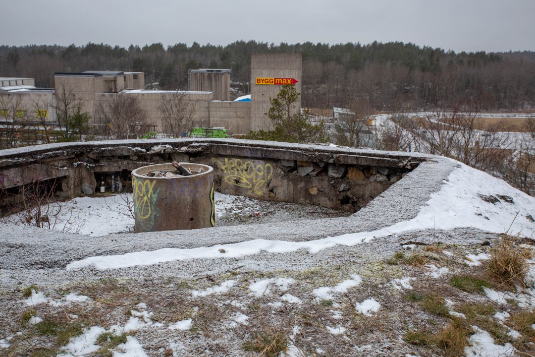Bunker, Bromma flygplats - mars 2020 byggmax