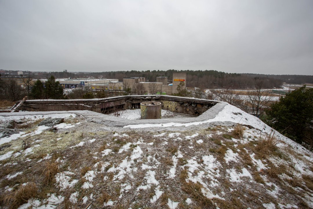 Bunker, Bromma flygplats - mars 2020 flygplatsen