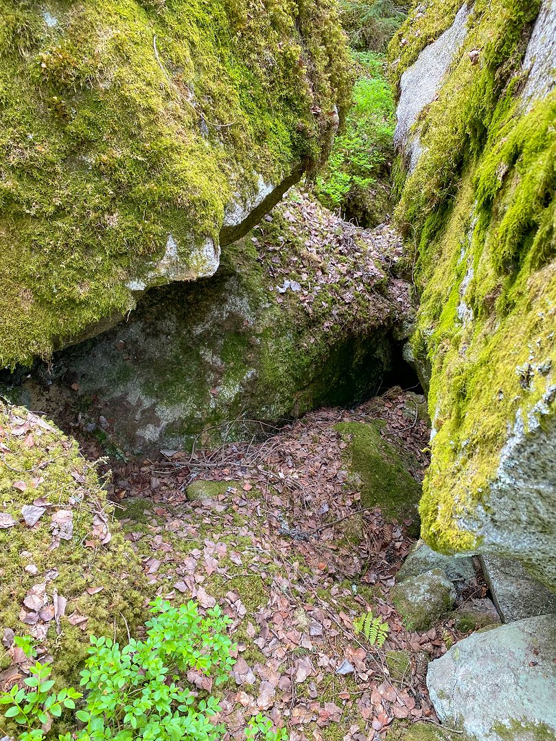 Kvasterbergsgrottan, Sala - juni 2023 inte en grotta
