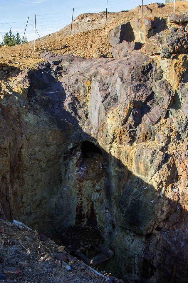 Stollbergets gruva - oktober 2016 berget