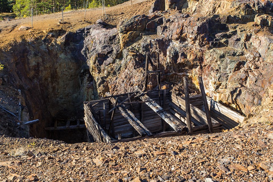 Stollbergets gruva - oktober 2016 stora gruv stollen