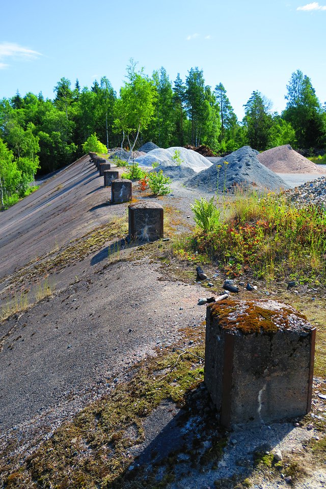 Stribergs gruvfält - juli 2017 gruvfaltet