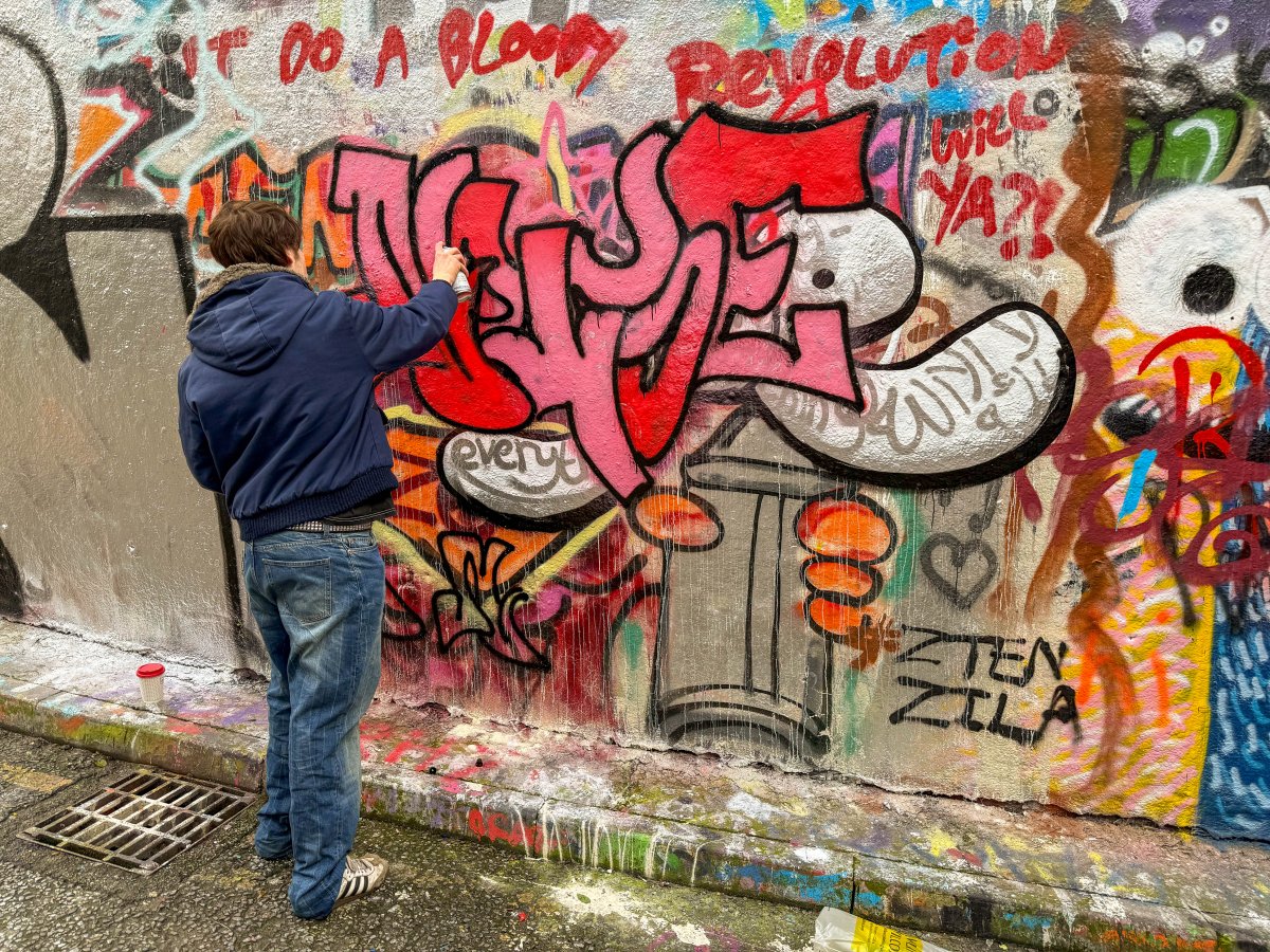 Leake St Graffiti Tunnel, London - februari 2026