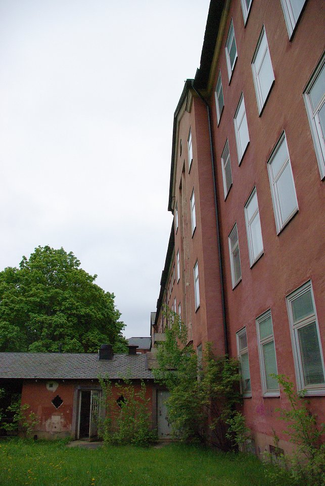 Beckomberga mentalsjukhus - maj 2009 baksidan