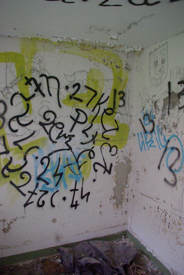 Beckomberga mentalsjukhus - maj 2009 graffiti