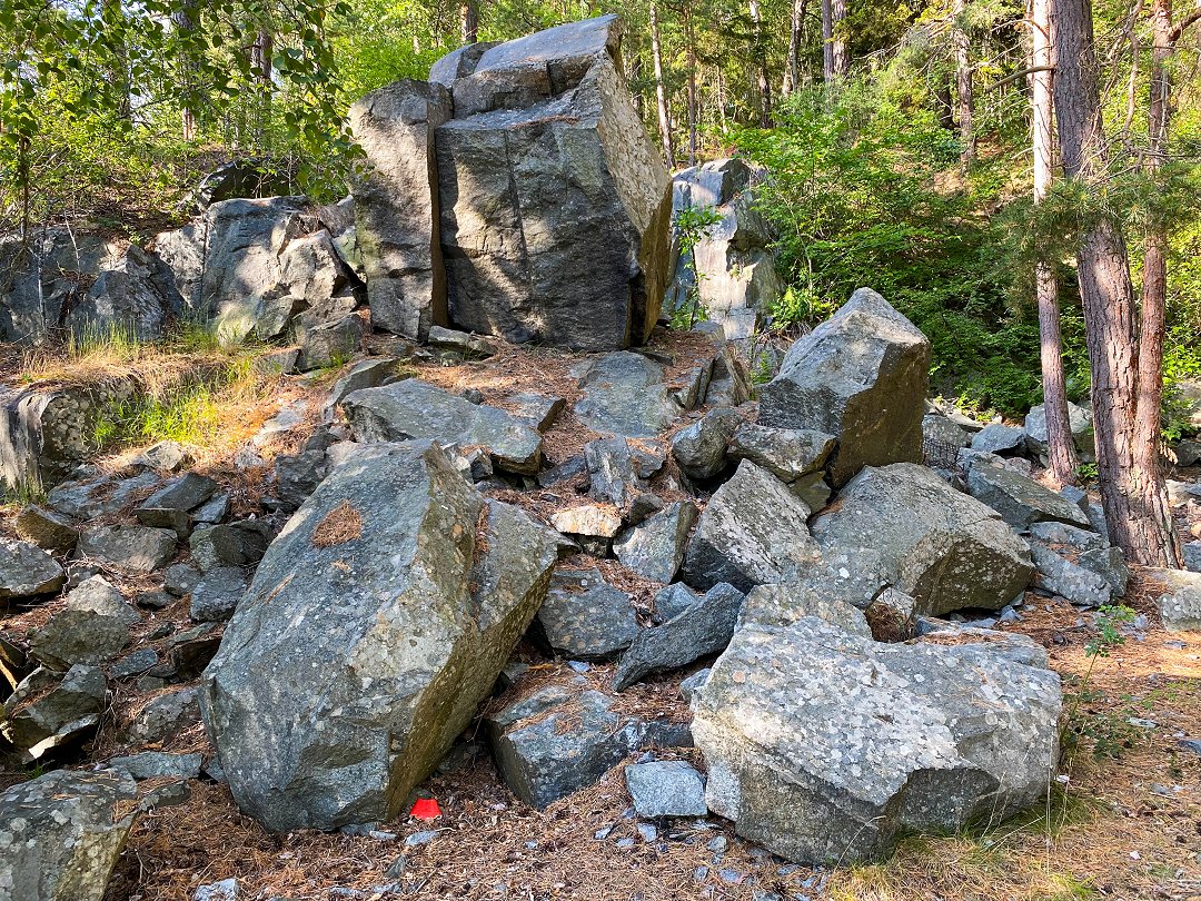 Stenbrott, Järfälla - juli 2023 lilla stenbrottet