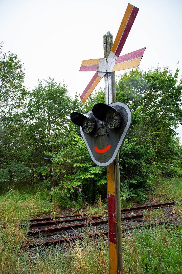 Gyllebosjö tågstation Skåne - augusti 2019 mr happy